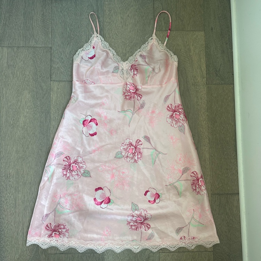 Vintage Floral Slip Dress